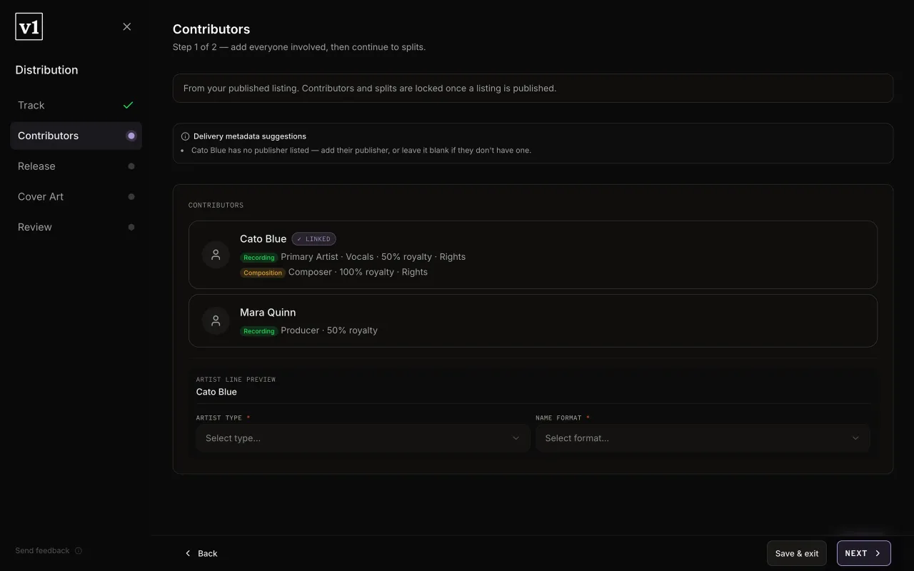 Contributors, locked from the listing.